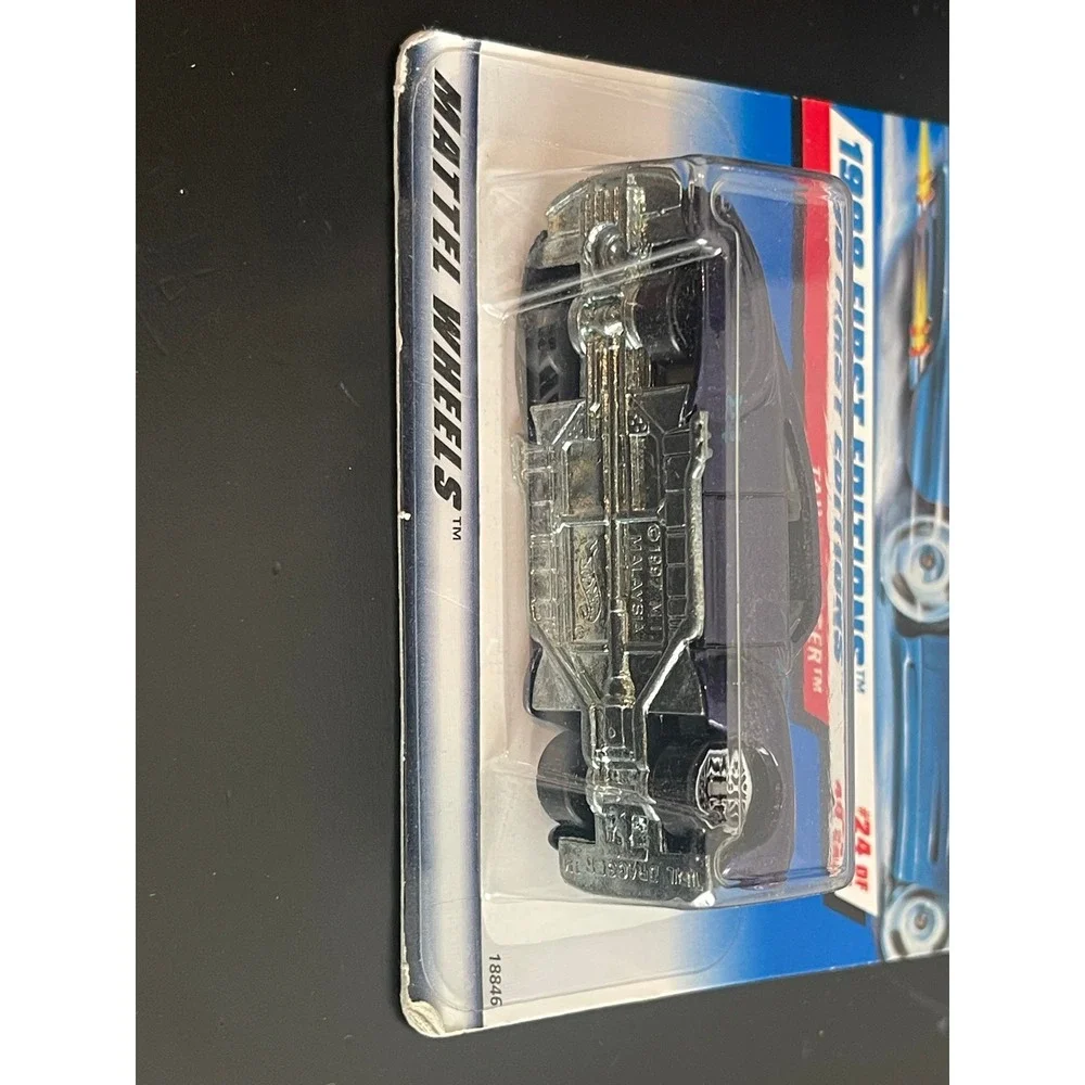 00581 - Hot Wheels '98 First Editions Tail Dragger Diecast Car 24 of 40‎ Blue